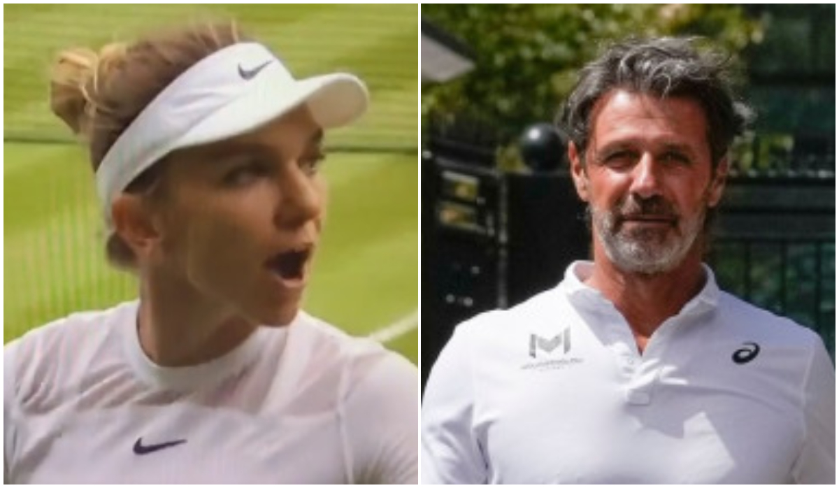 Ce a strigat Simona Halep către loja ei la Wimbledon și cum au reacționat Patrick Mouratoglou și preparatorul fizic: „Sus!” VIDEO