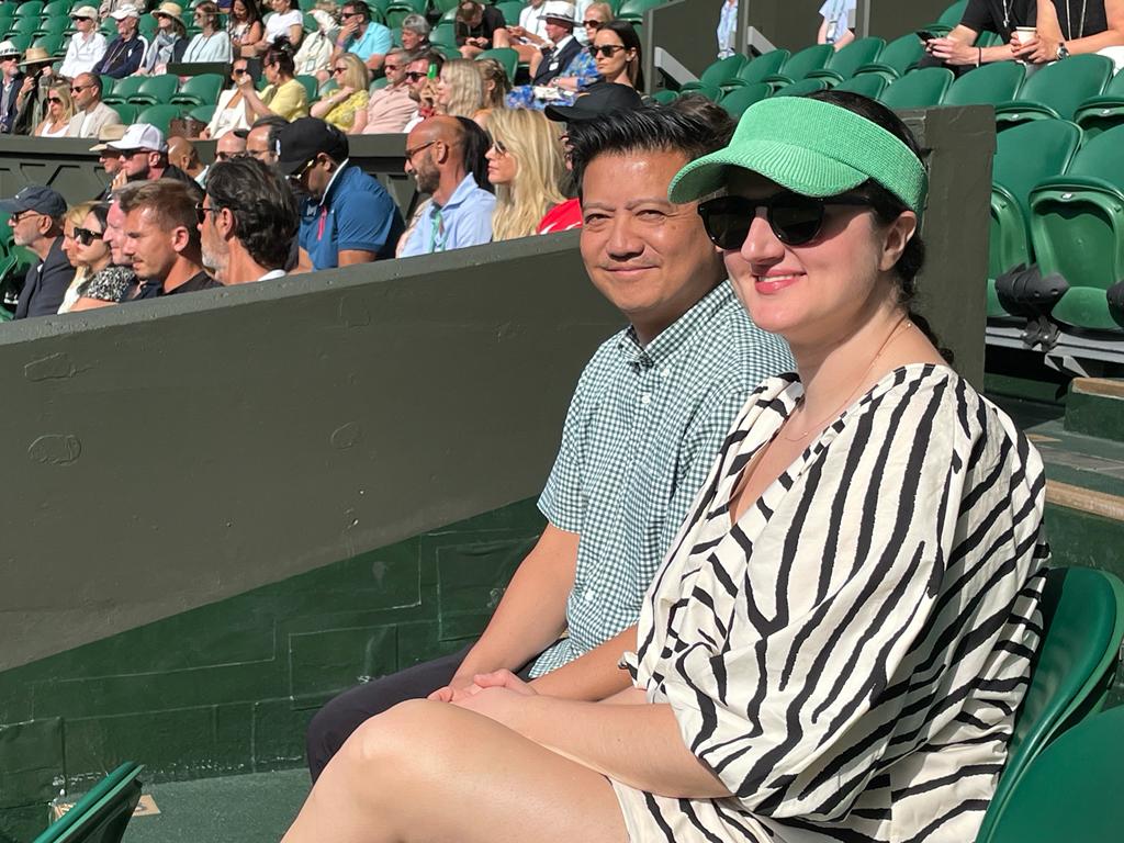 Poveste incredibilă: a venit tocmai din New York pentru Simona Halep! Apariția zilei la Wimbledon | FOTO EXCLUSIV