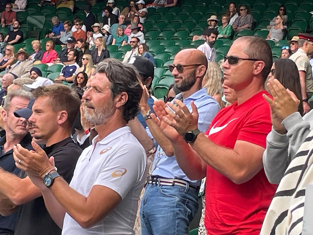 Simona Halep, lojă de star mondial la Wimbledon! A avut 21 de persoane în rândul invitaților și al staff-ului, de 4 ori mai mult decât Badosa! | FOTO EXCLUSIV
