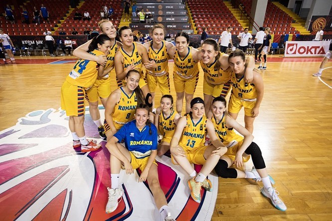 România, locul 10 la FIBA U20 Womens European Championship! Am pierdut ultimul meci contra Elveției
