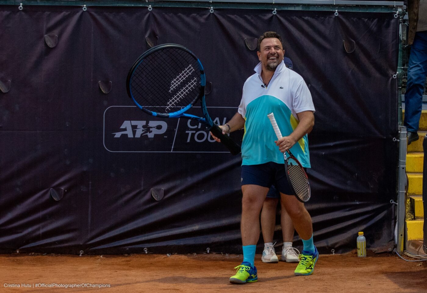 Un show unic în Iași! Horia Brenciu, Horia Tecău, Andrei Pavel și Cornel Ilie au făcut spectacol la Concord Iași Open. Arbitru de scaun a fost Bobi Dumitraș | SPECIAL