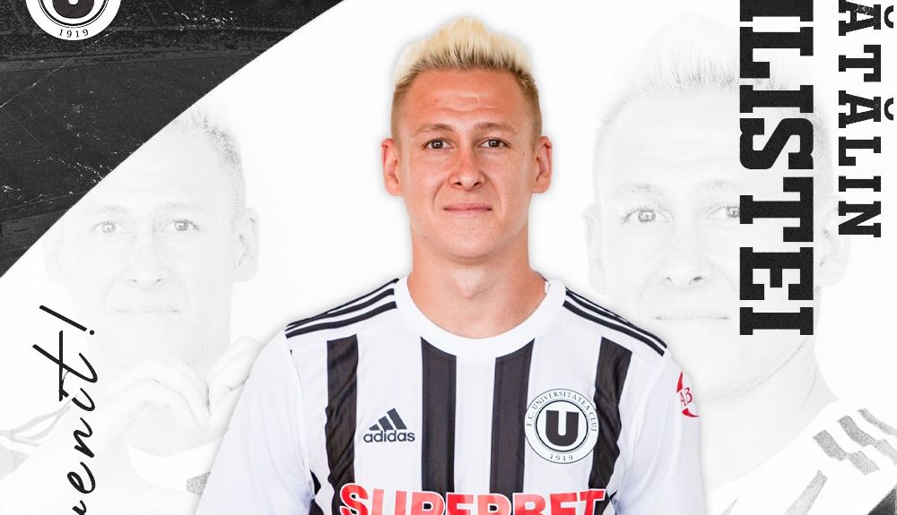 U Cluj se întărește de la Rapid, după promovarea în Liga 1! Cătălin Hlistei a semnat cu „șepcile roșii”