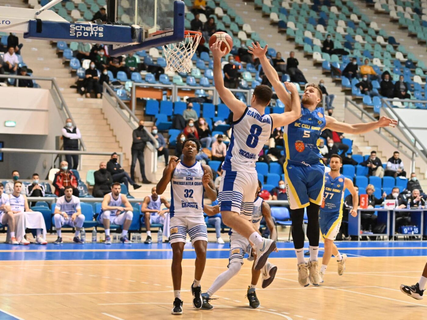 Baschet – SCM Universitatea Craiova, în premieră în cupele europene. Formaţia din Bănie va evolua în FIBA Europe Cup