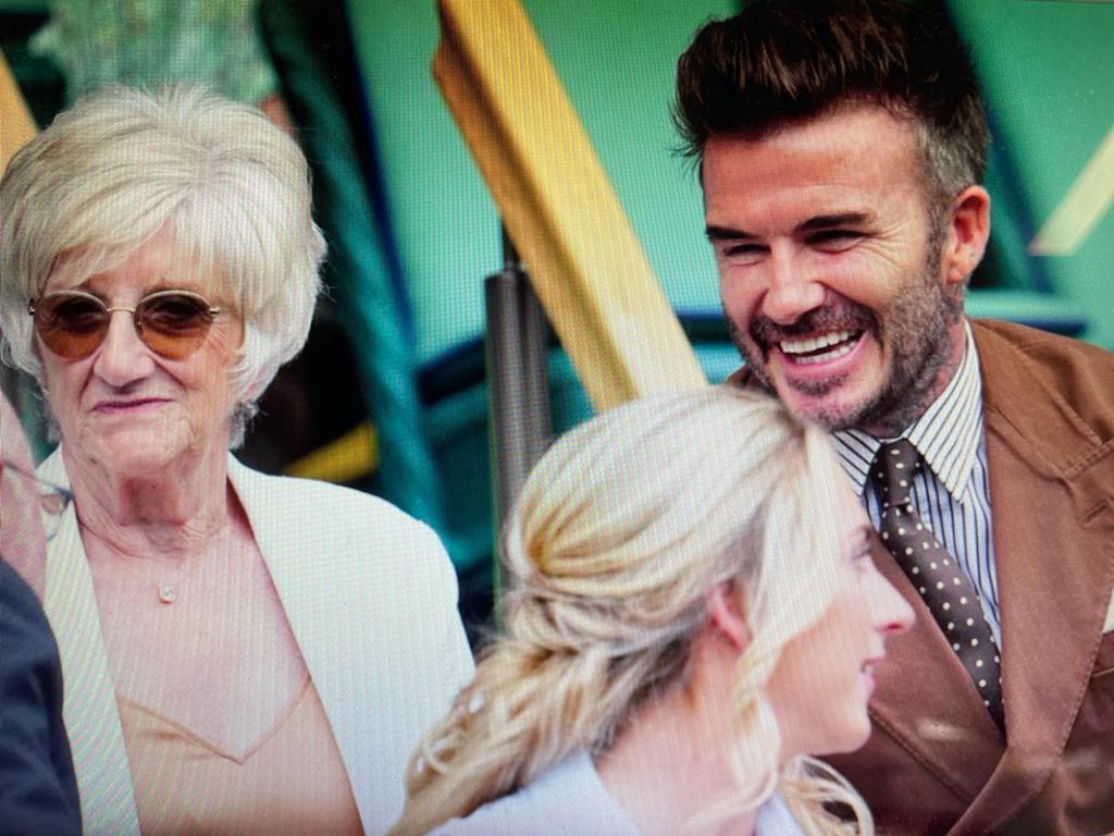 David Beckham, tratat regește la meciul Simonei Halep de la Wimbledon! A fost în restaurantul rezervat campionilor și a luat loc în Loja Regală