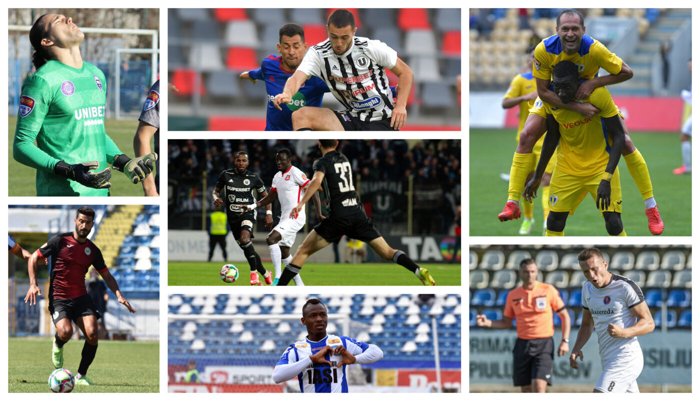 STATISTICĂ | 100 fotbalişti străini au jucat în Liga 2 în sezonul 2021-2022. Patru au evoluat pentru câte două echipe, cei mai mulți a utilizat FK Miercurea Ciuc, iar un club nu a avut niciunul. 53 dintre ei au înscris