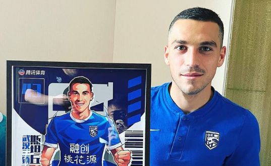 Nicolae Stanciu, încă un gol spectaculos marcat pentru Wuhan! Românul face furori în China | VIDEO
