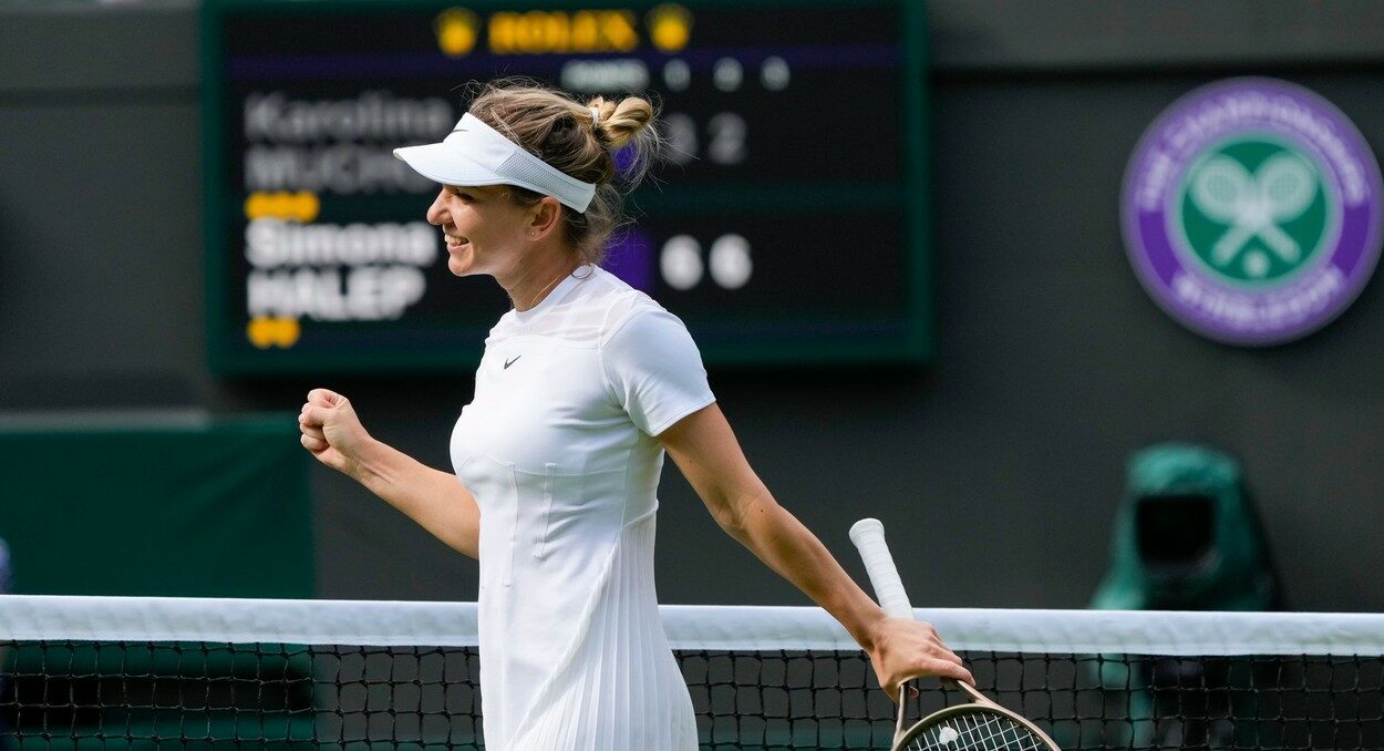 Câți bani a câștigat Simona Halep pentru calificarea în semifinale la Wimbledon! Tun financiar dat de româncă