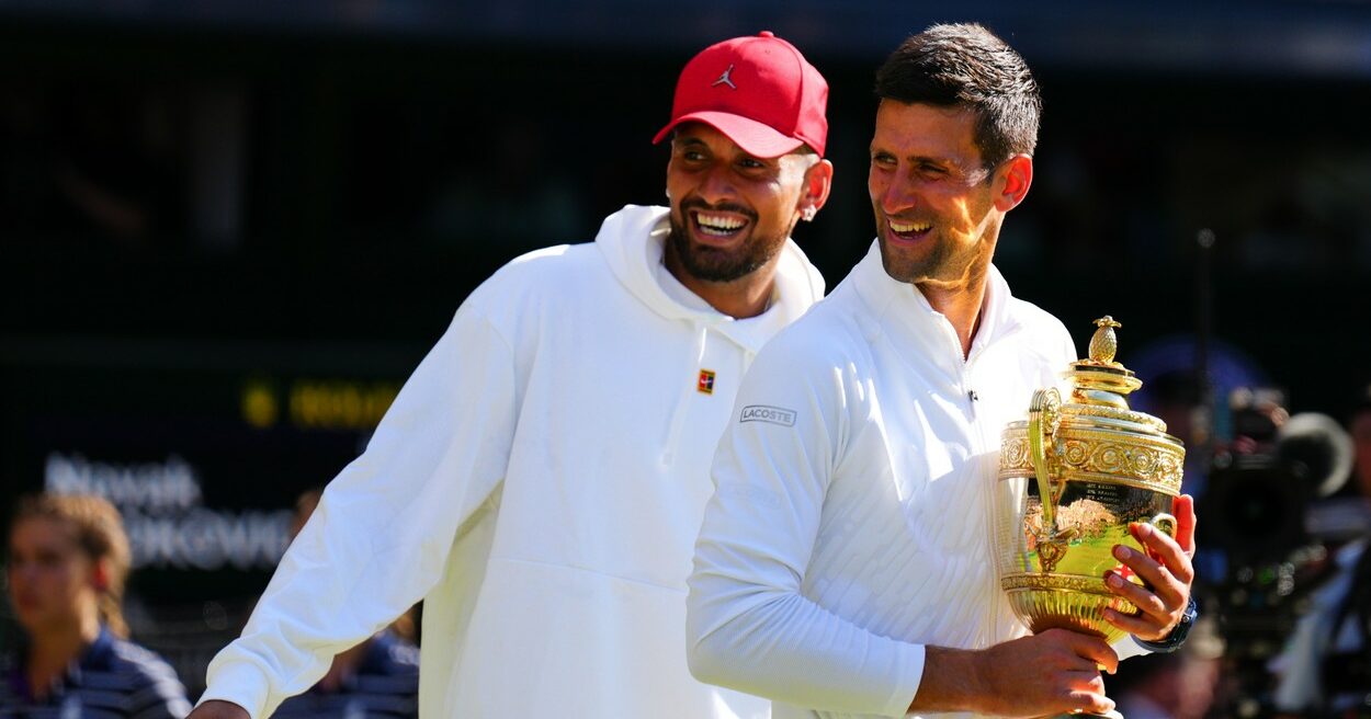 Novak Djokovic a făcut show la festivitatea de premiere de la Wimbledon: „De asta a pierdut Nick! Am convenit că cel care câștigă face cinste!”