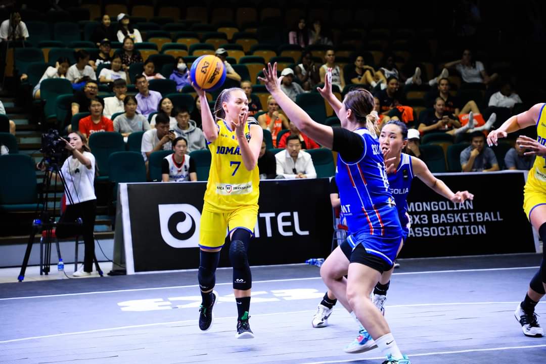 Locul trei în Mongolia pentru naționala feminină de baschet 3×3! Eșec în semifinale contra Franței pe care am învins-o în grupele competiției