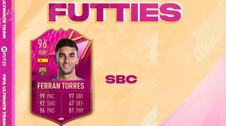 Ferran Torres în FIFA 22! Cerințe SBC + recenzia cardului