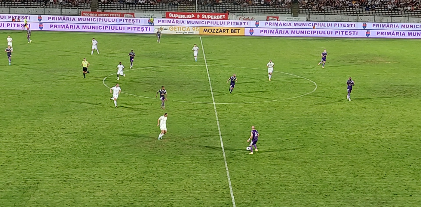 FC Argeș – FC U Craiova 0-1, Live Video Online, în etapa a 5-a din Superliga | Pauză la Pitești!