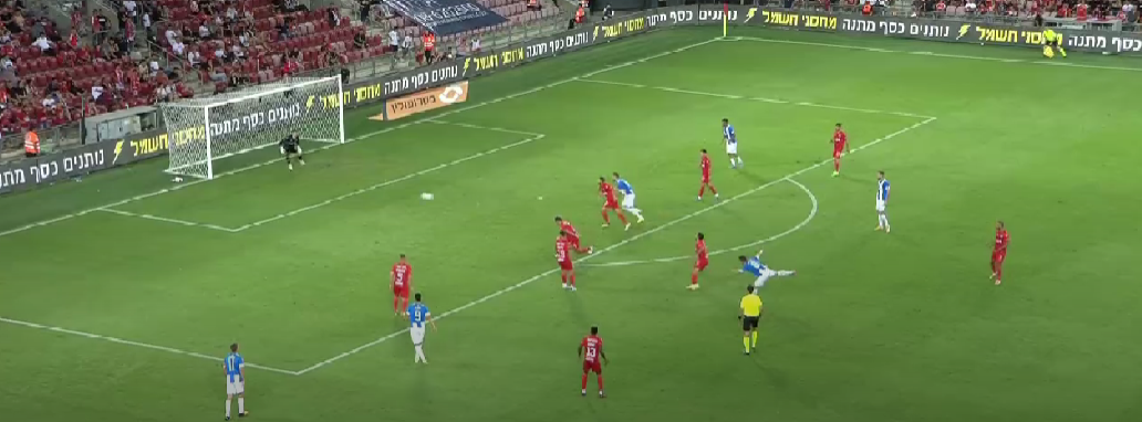 Alexandru Mateiu, aproape de un gol spectaculos la Beer Sheva! Optarul Universității Craiova, șut de mare efect de la 20 de metri | VIDEO