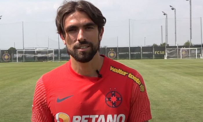 Poate fi Andrea Compagno noul căpitan de la FCSB? Nicolae Dică e sigur că atacantul său poate rupe norii: „E important pentru noi”