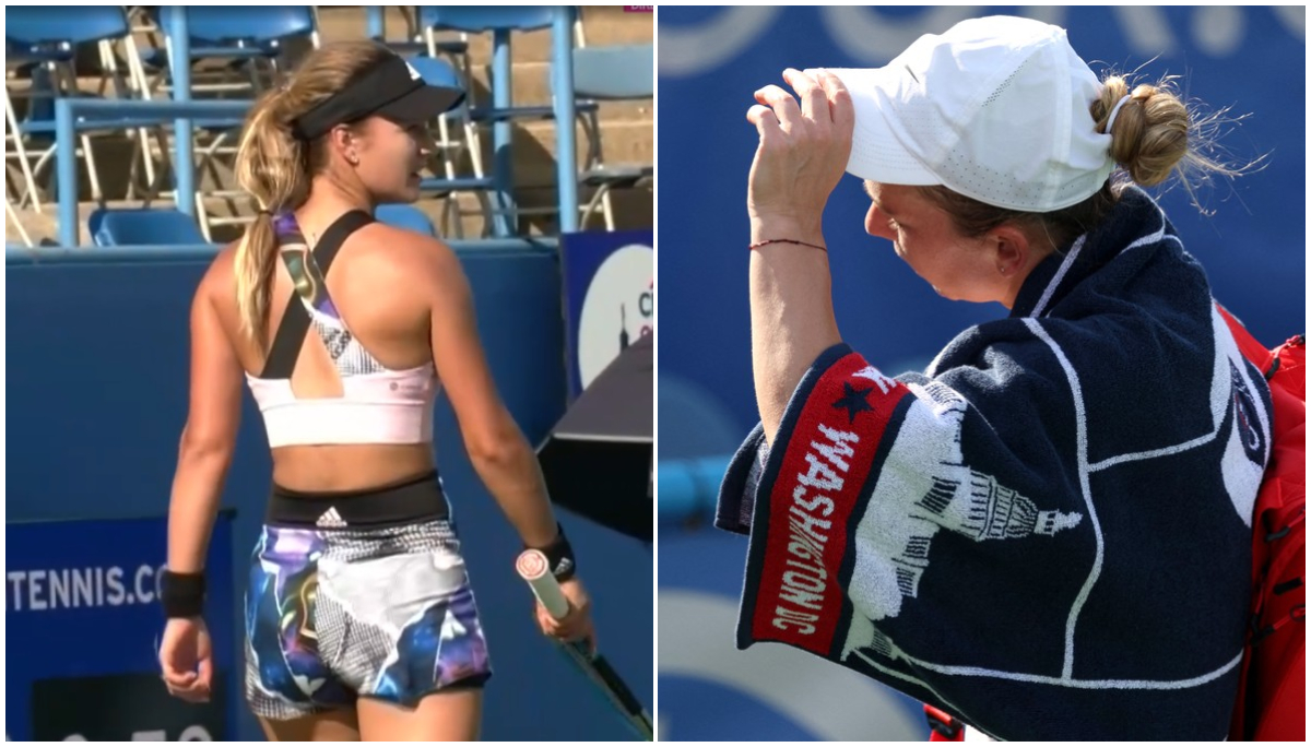 Anna Kalinskaya, declarație șoc după ce Simona Halep a abandonat meciul de la Washington: „Poate că a pățit asta din cauză că…”