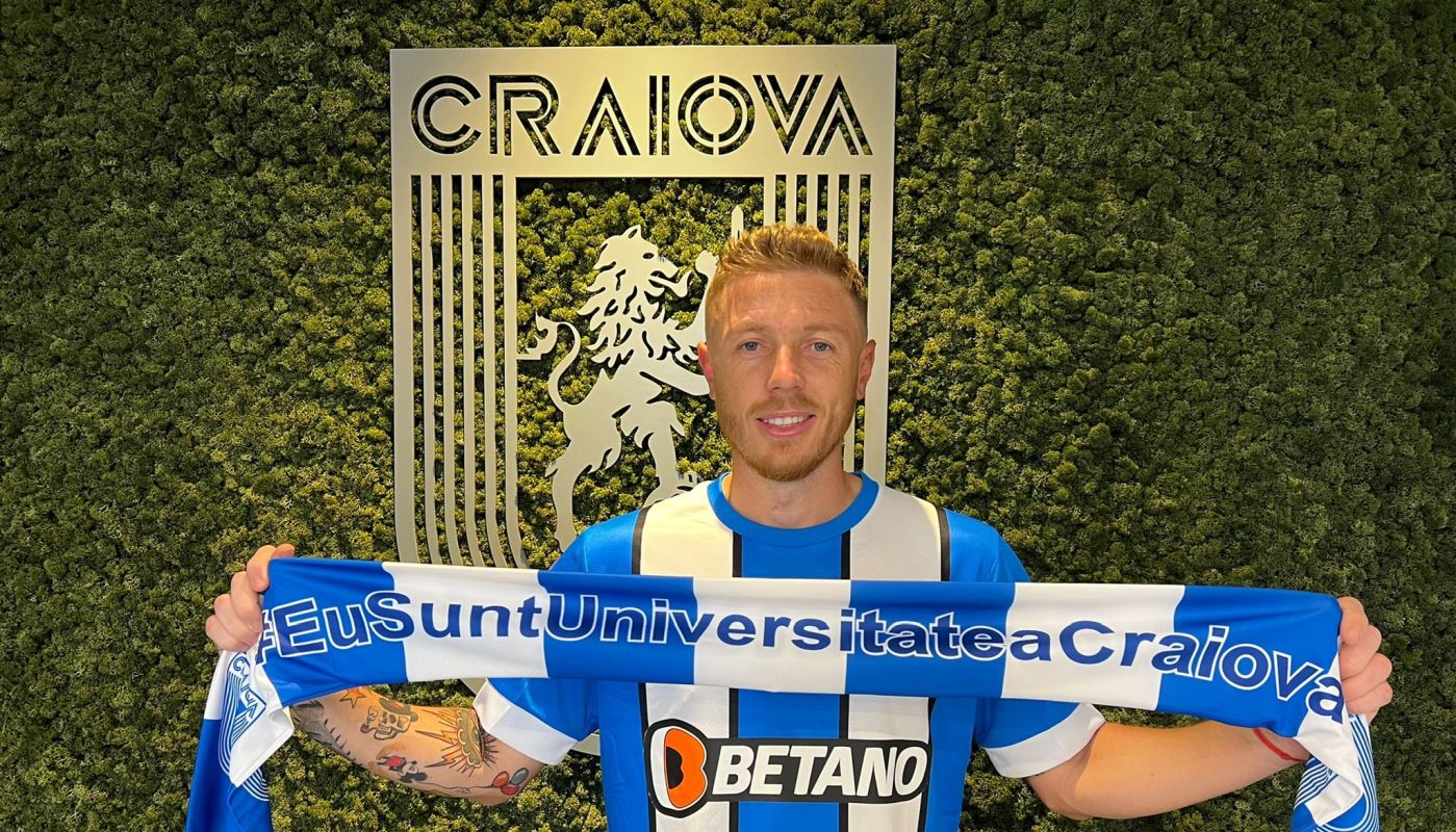 Bogdan Mitrea, oficial jucătorul Universităţii Craiova! Ce salariu va încasa la echipa din Bănie. Poate debuta azi în meciul cu FC Botoşani | EXCLUSIV