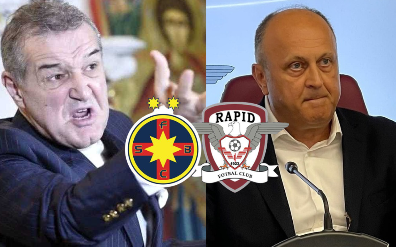 Rapidul pornește ofensiva pe piața transferurilor: vrea doi jucători de la FCSB! Gigi Becali, reacție dură: „Șucu să cumpere de la mine?!”