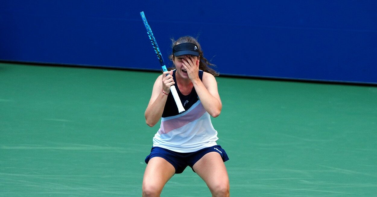 Scene neverosimile la US Open! Daria Snigur a plâns în hohote pe teren după ce a eliminat-o pe Simona Halep! Ucraineanca, uluită de propria performanță | VIDEO