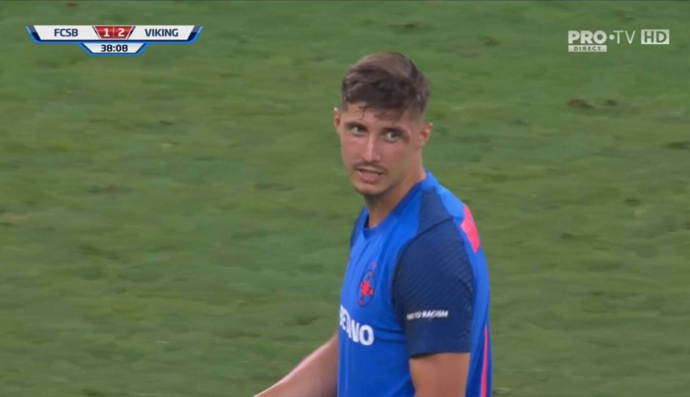 David Miculescu, ca la box împotriva lui Viking! Ce a pățit „Doroftei de la FCSB” în Conference League