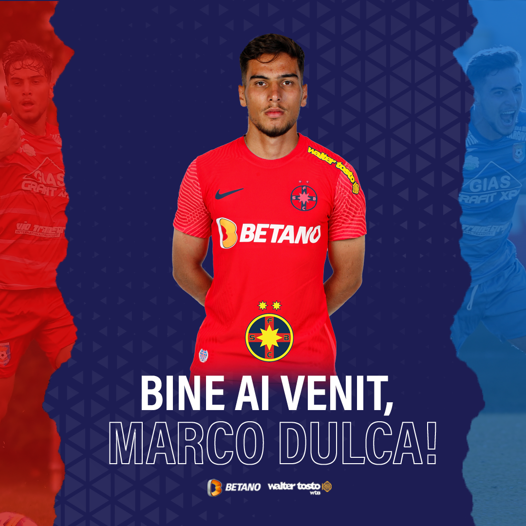 FCSB l-a prezentat oficial și pe Marco Dulca! Ce număr va purta mijlocașul la vicecampioana României