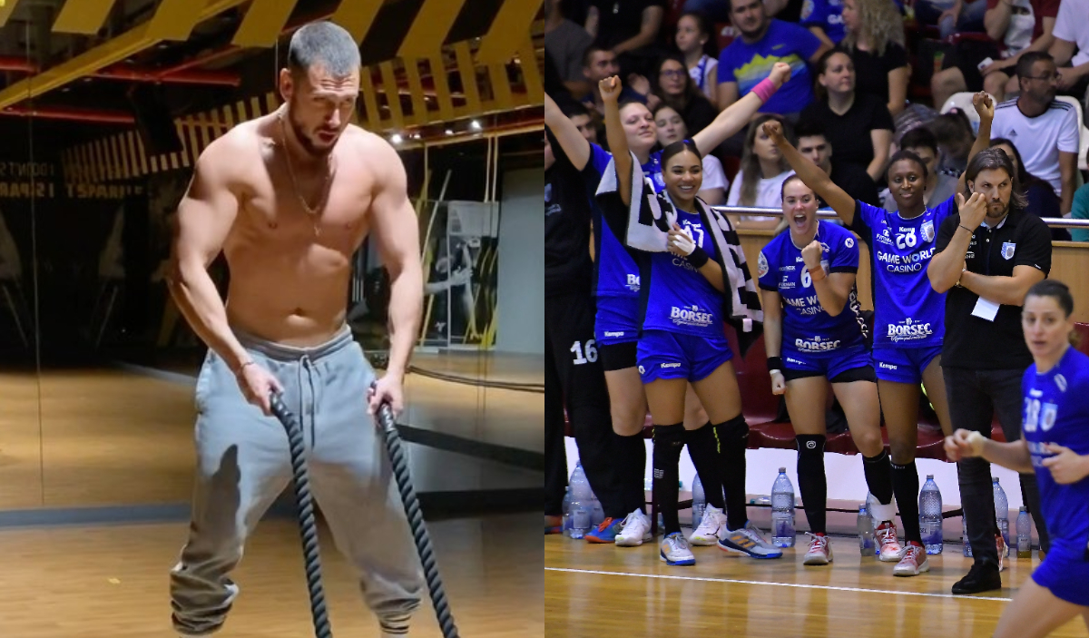 Cea mai sexy handbalistă de la CSM București se iubește cu fostul logodnic al Cristinei ICH | GALERIE FOTO