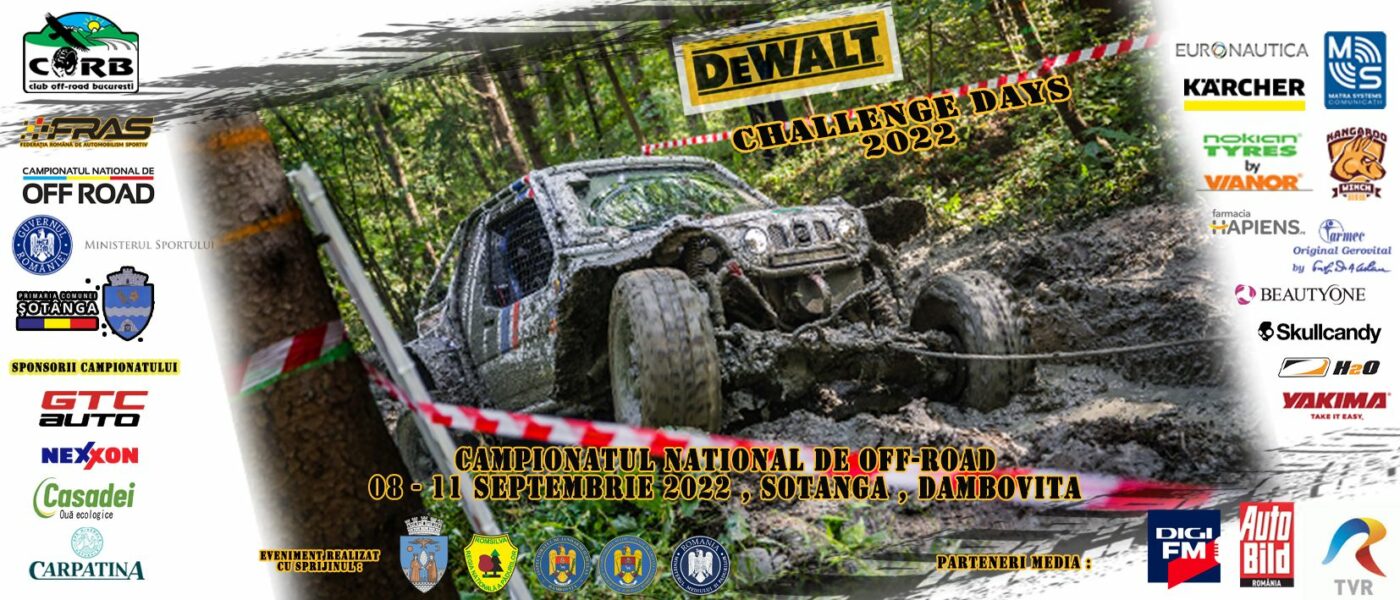 Haita se întoarce la Șotânga! Etapa a 5-a din Campionatul Național de Off Road va debuta vineri, 8 septembrie