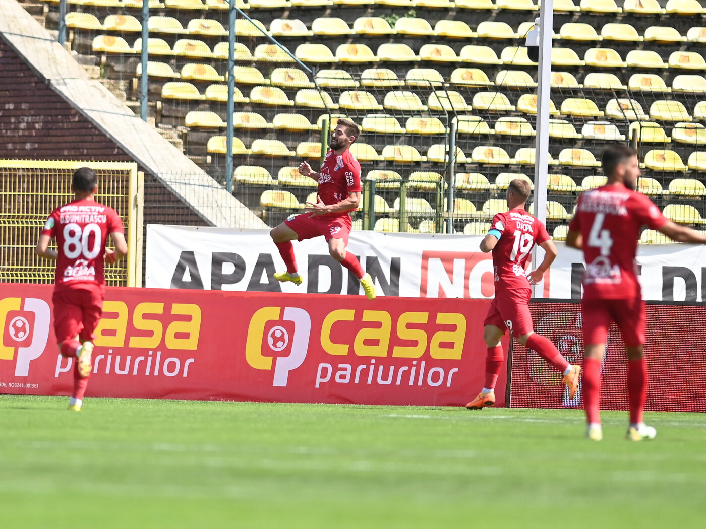FC Voluntari – Chindia 0-3, în etapa 15. Hegemonia lui Toni Petrea în Superliga continuă