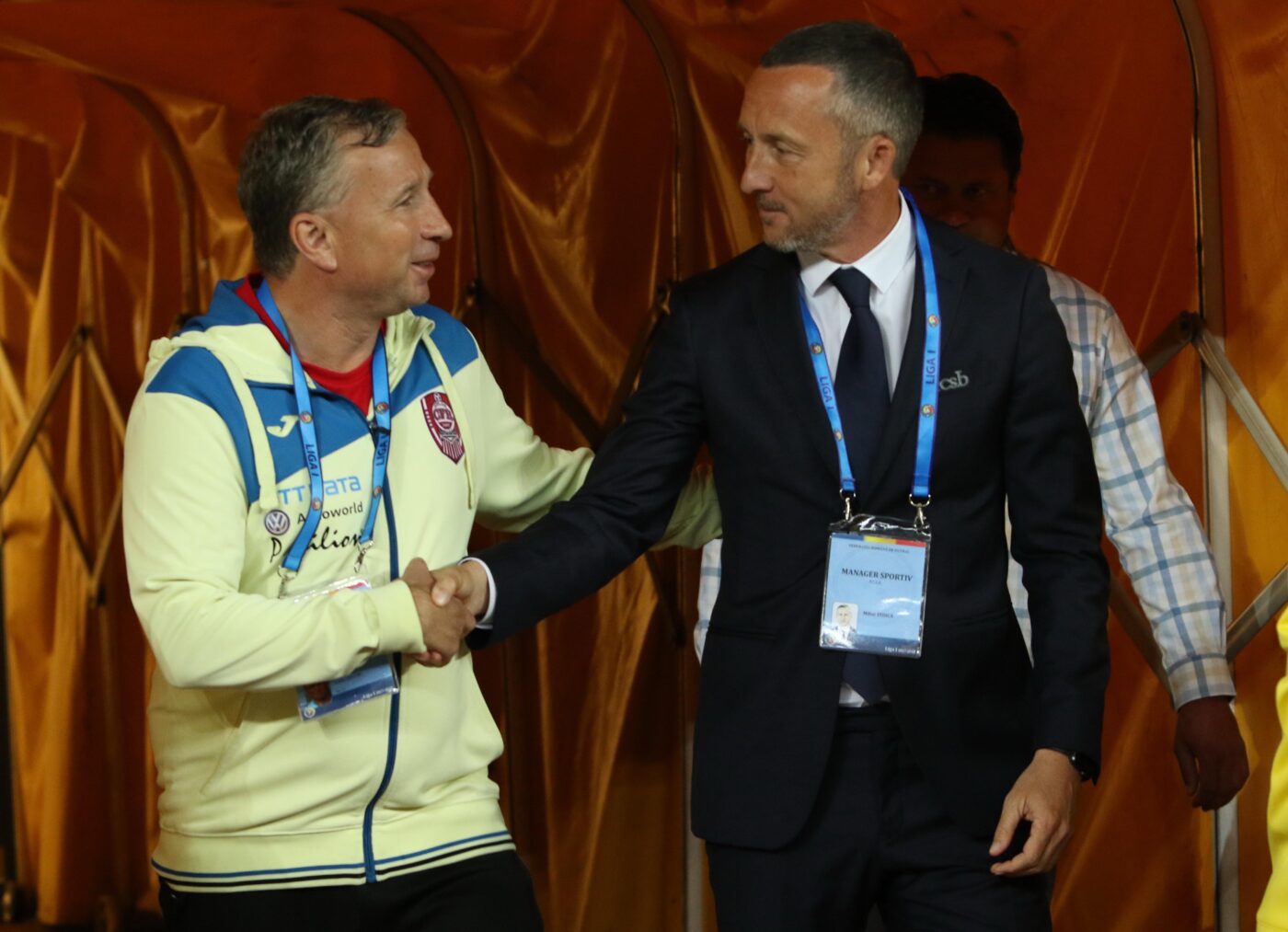 FCSB și CFR Cluj au dat-o la pace! Ce s-a întâmplat după ce s-au calificat în grupele Conference League. „A fost un schimb!”
