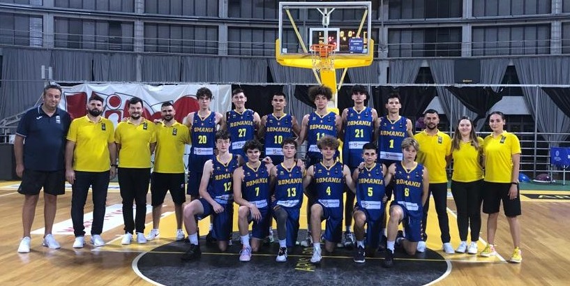România, meciuri de foc la Sofia! Naționala de baschet masculin cadeți evoluează în turneul FIBA U16 European Championship, Division B