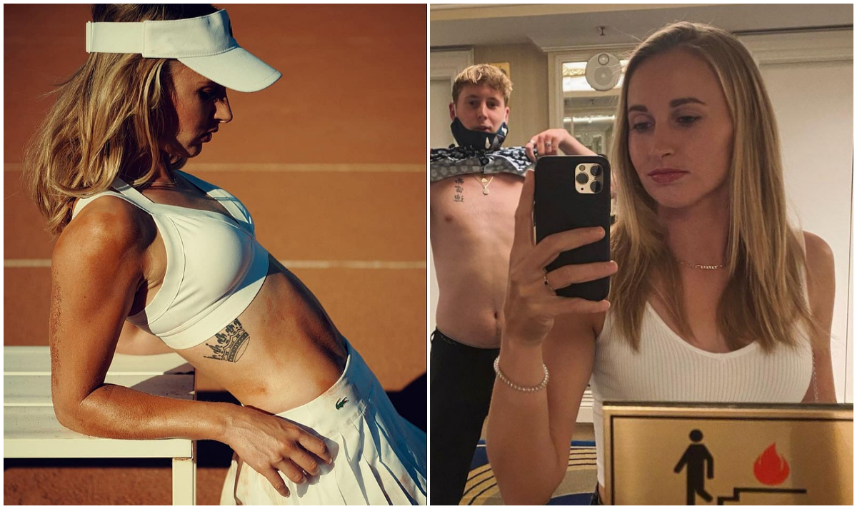 Cum s-a afișat adversara Simonei Halep în hotel la Toronto, înaintea meciului din optimi! Jil Teichmann a vrut să transmită un mesaj clar | GALERIE FOTO