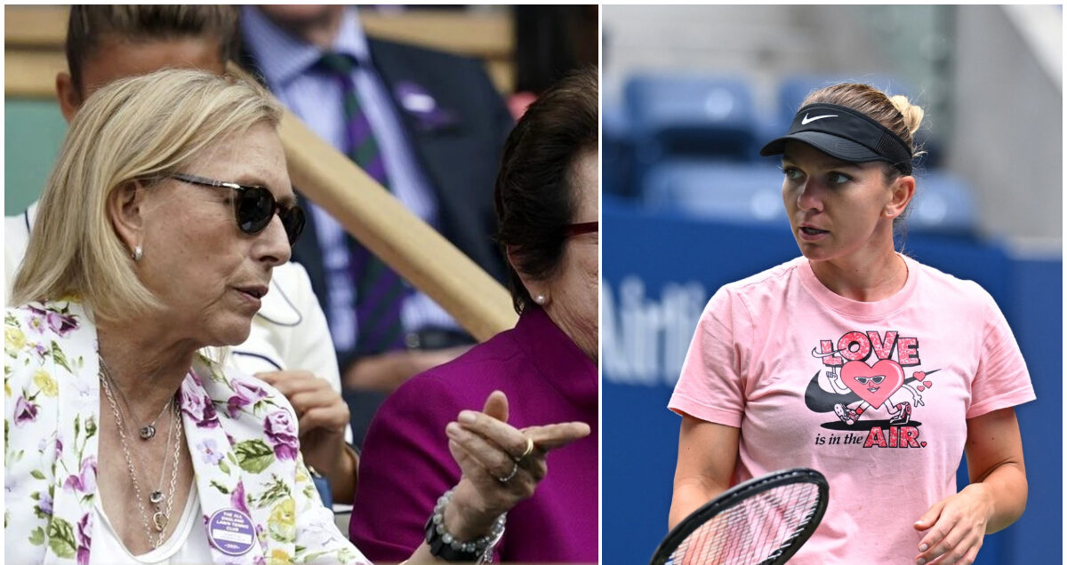 Martina Navratilova, reacție fără precedent în cazul de dopaj al Simonei Halep! Ce spune despre suspendarea primită de româncă