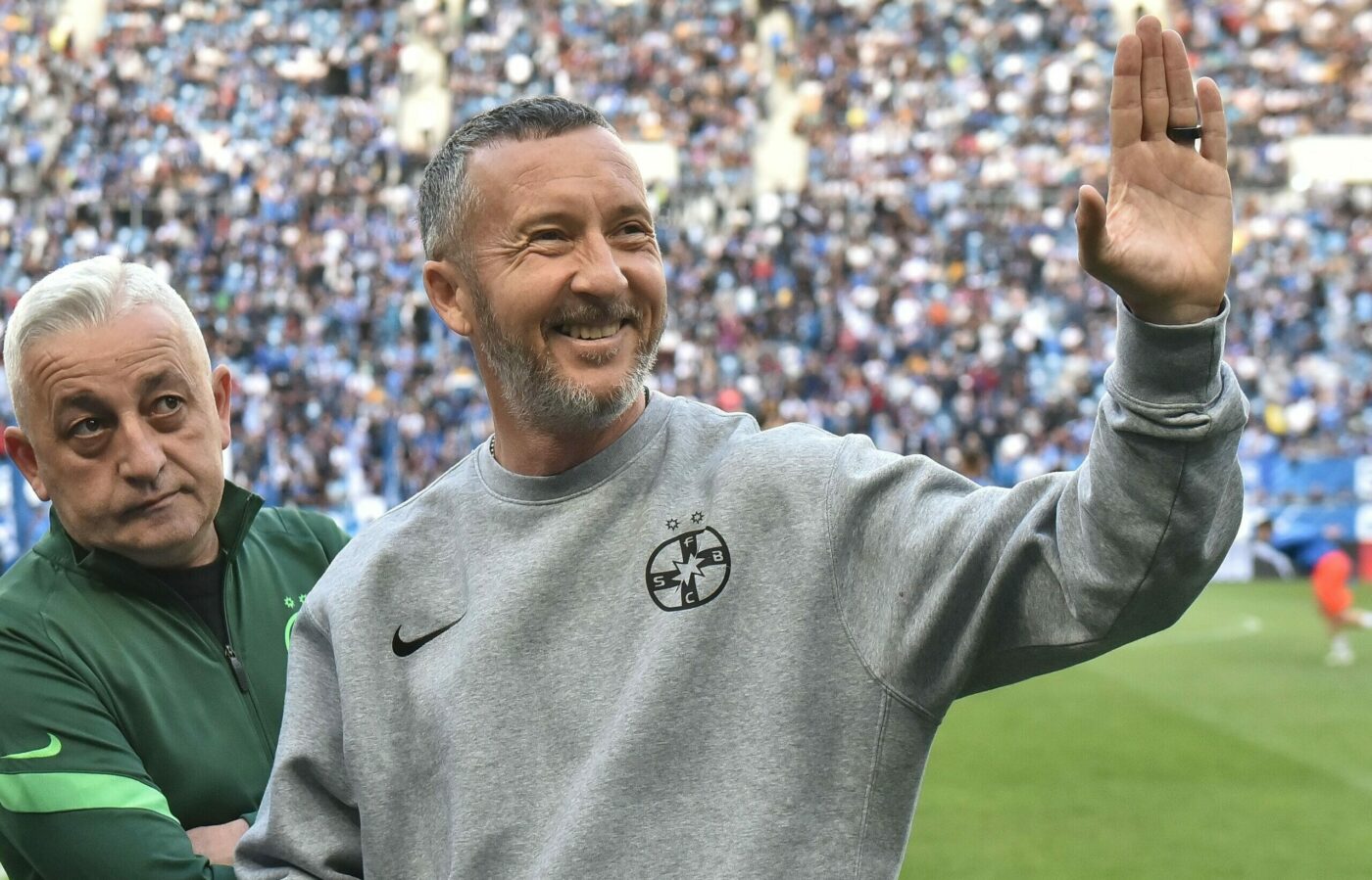 Ironia supremă a lui Mihai Stoica, înainte de Silkeborg – FCSB: „Mda, asta e carpetă de la JYSK!”