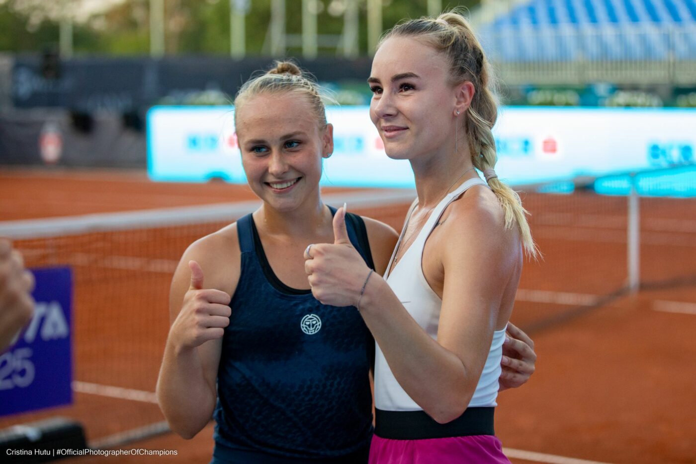 Zi perfectă pentru românce la BCR Iași Open! După Ana Bogdan, și Andreea Roșca s-a calificat în finală, dar la dublu | FOTO