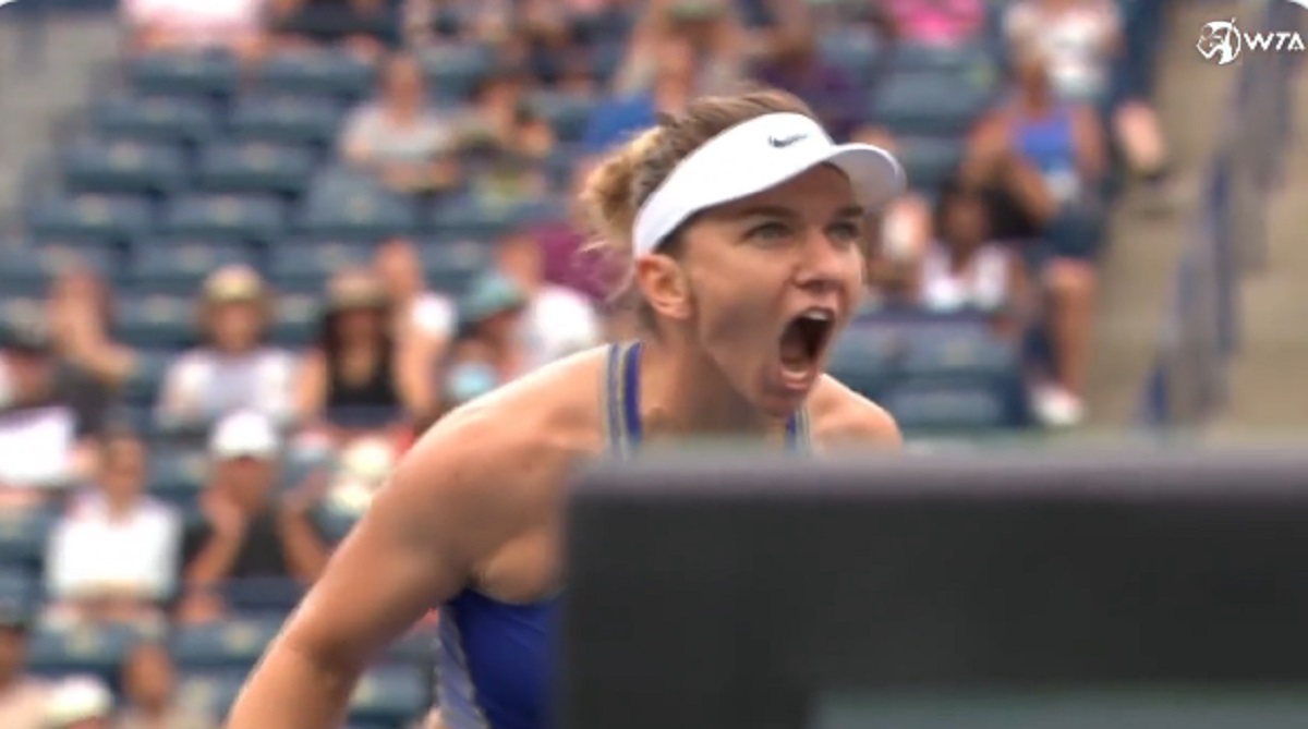 Simona Halep și-a „nimicit” adversara la debutul în turneul de la Toronto! Românca i-a lăsat doar două game-uri Donnei Vekic! Cu cine se va întâlni în faza următoare
