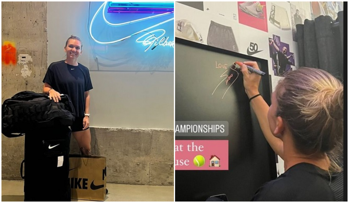 Simona Halep a făcut rost de singurul lucru care îi lipsea înainte de US Open: „Complet echipată!” Ce a primit românca din partea sponsorului tehnic | FOTO