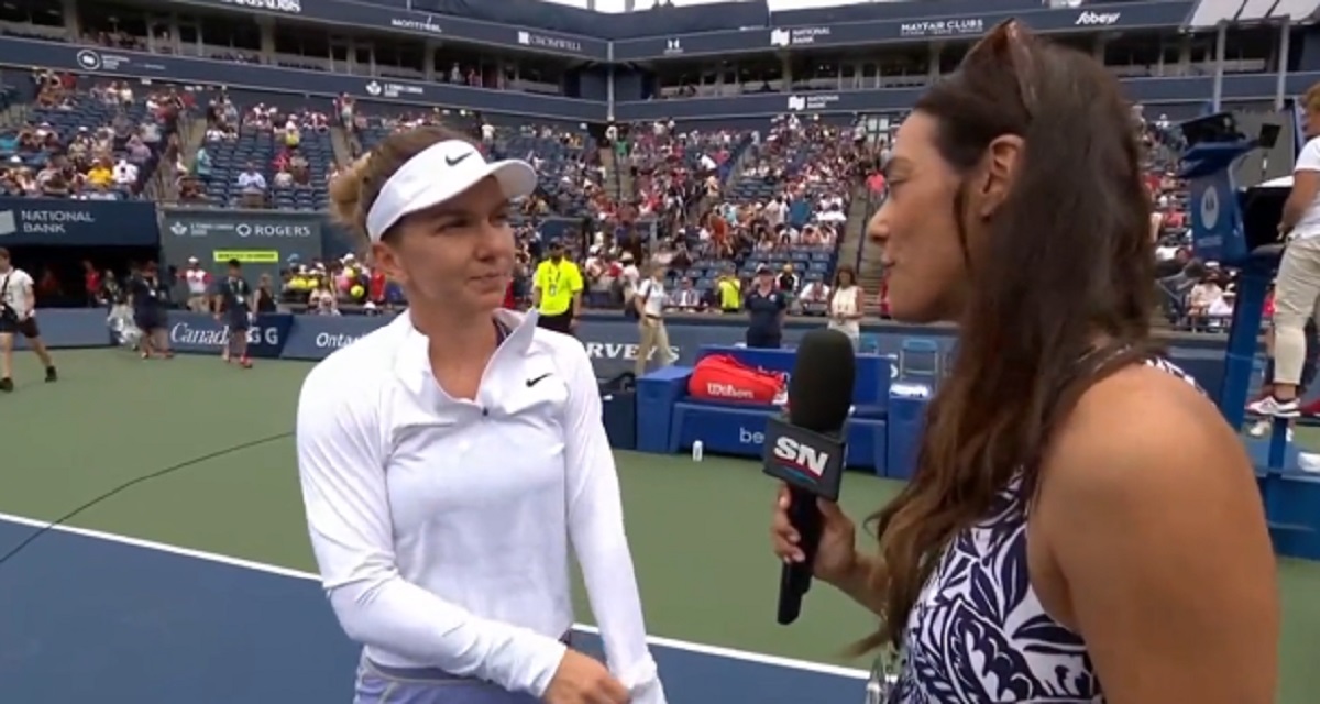 Simona Halep, prima reacție după victoria fulminantă cu Donna Vekic! Cum și-a făcut tactica în condițiile în care Patrick Mouratoglou nu o însoțește la Toronto