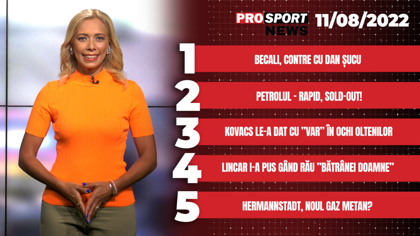 ProSport News | Gigi Becali, scandal cu Dan Șucu de la transferurile lui Darius Olaru și Florinel Coman! Cele mai importante știri ale zilei | VIDEO