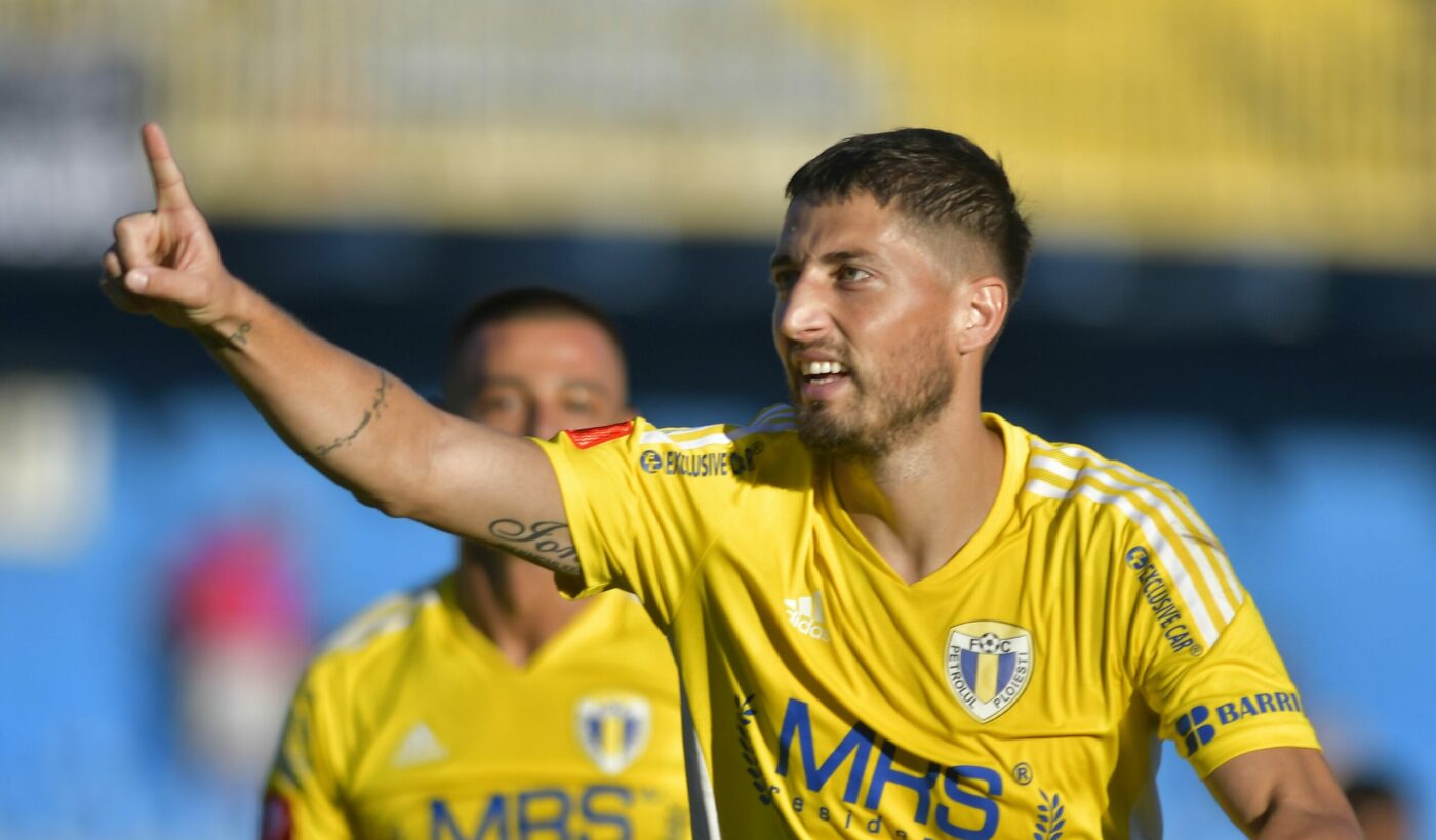 Gicu Grozav, gol fabulos în partida contra celor de la U Cluj. Cum a reușit fotbalistul să lovească balonul și să-l învingă pe Laurențiu Brănescu
