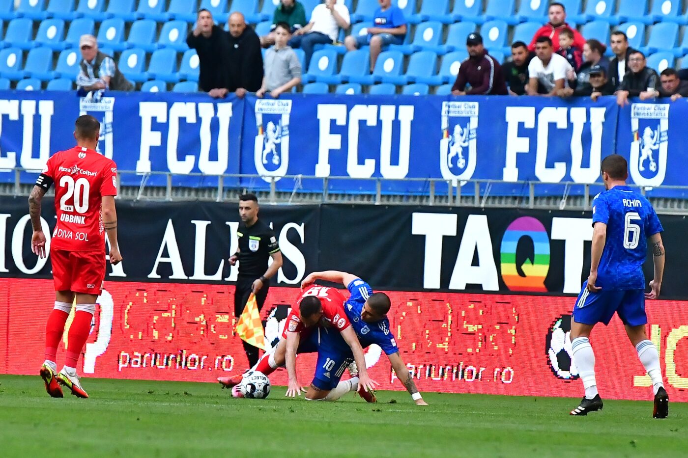 UTA Arad – FC U Craiova 2-1. Marius Croitoru a ajuns la patru eșecuri pe banca oltenilor