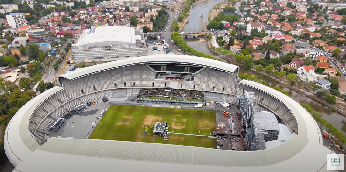 Imagini incredibile cu gazonul de pe Cluj Arena, după fesivalul Untold! Cum arată suprafața de joc și ce sumă a fost alocată de către organizatori pentru înlocuirea ei