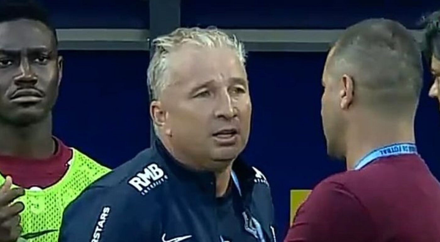 Dan Petrescu și jucătorii săi și-au aflat pedepsele, după eliminările din partida cu Chindia Târgoviște. „Bursucul” riscă o amendă de 10.000 de euro