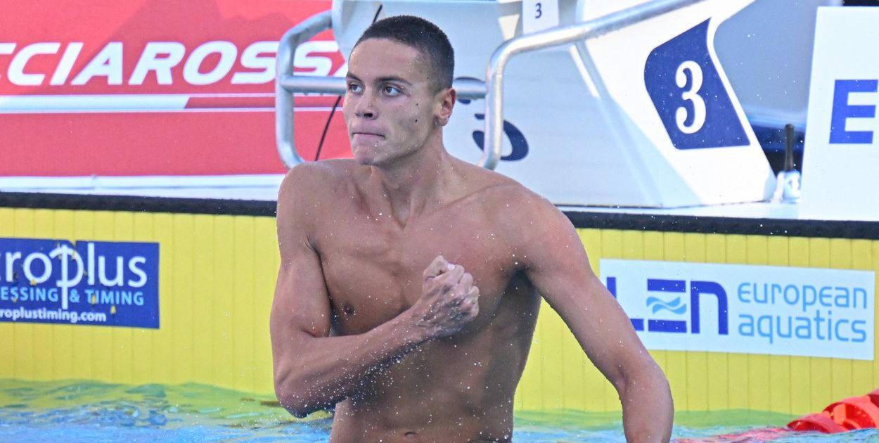 Victorie în stil de mare campion! David Popovici s-a calificat în finala probei de 200 de metri liber din cadrul Campionatului European de natație
