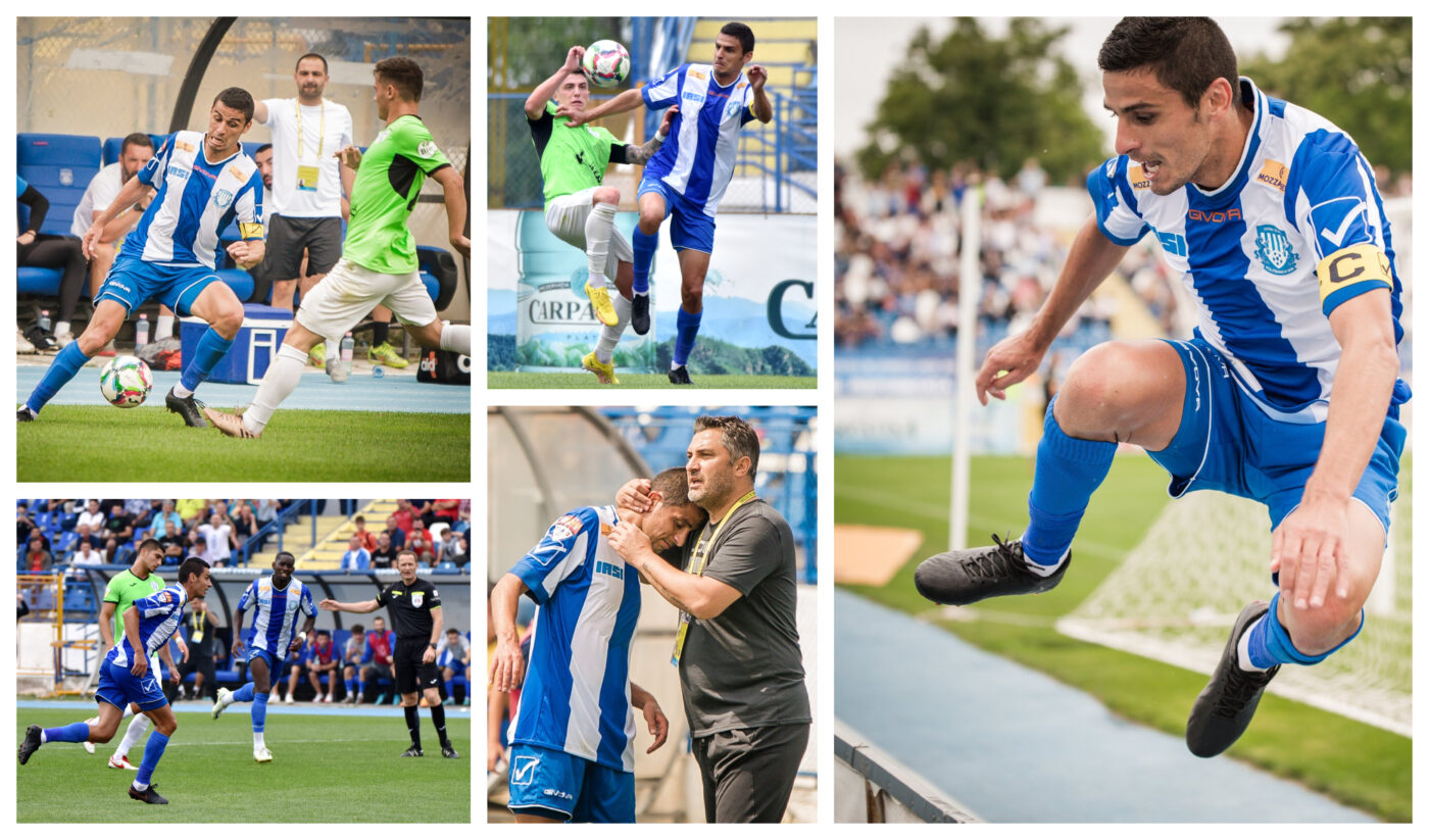 Gabriel Vașvari, autorul primul gol al Iașiului în acest sezon: ”Nu am mai jucat de 11 ani în Liga 2, dar vă spun sincer că e un campionat mai dificil decât Liga 1”