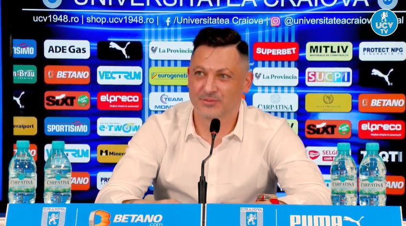 De ce nu a ajuns Mirel Rădoi la echipa lui Adrian Mititelu? Antrenorul a explicat la prezentarea oficială la Universitatea Craiova: „Înțeleg că sunt un tip dificil, că am condiții, că poate e greu de lucrat cu mine!”