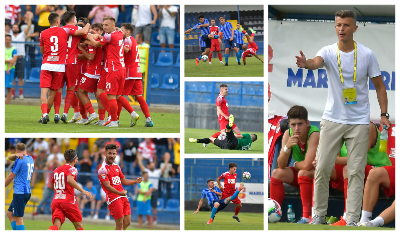 Ovidiu Burcă a remarcat lucruri bune la jucătorii săi, după debutul cu victorie în Liga 2: ”Să recâștigăm spiritul lui Dinamo, să recâștigăm mentalitatea asta de învingător.” Cum a comentat eliminarea lui Amzăr