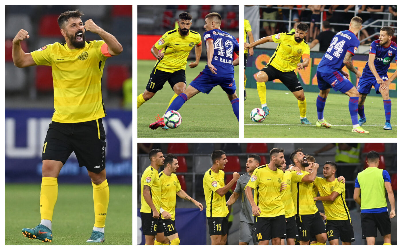 Ovidiu Herea vrea Steaua în elită: ”Și locul lor e tot în Liga 1.” Fostul rapidist a înscris în Ghencea și motivat de înjurăturile primite de la suporteri: ”Până la urmă, de asta e frumos fotbalul”