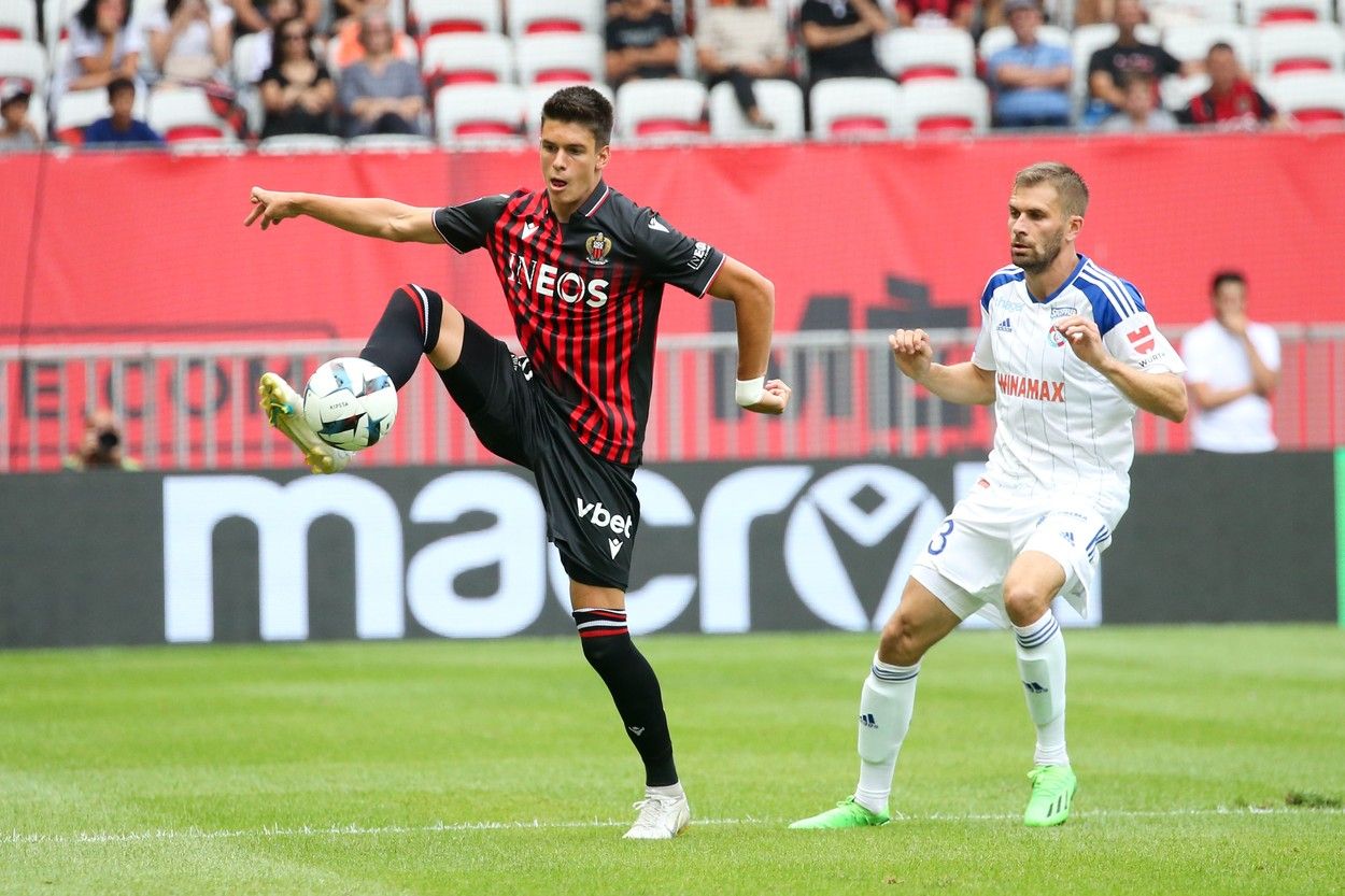 Rareș Ilie, printre cei mai buni jucători ai lui Nice în partida cu Strasbourg. Ce notă a primit mijlocașul român la primul meci ca titular în Ligue 1