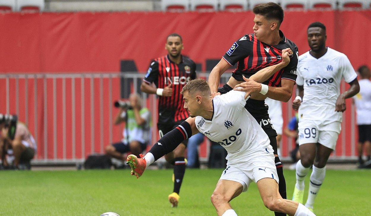 Rareș Ilie, din nou titular la Nice, în meciul cu Olympique Marseille! Cum s-a descurcat fotbalistul român și ce notă a primit