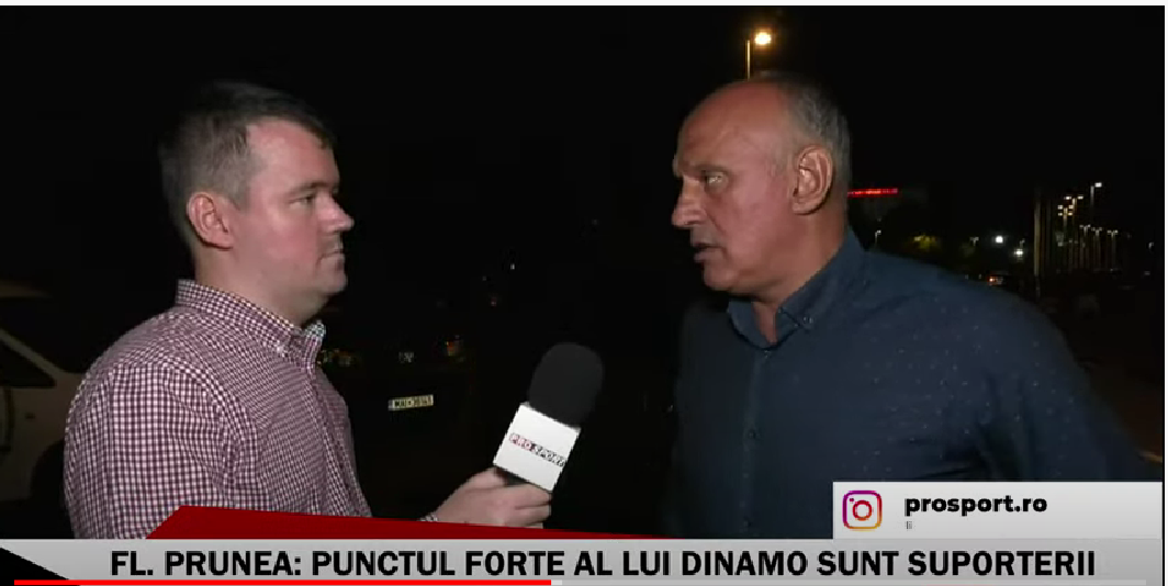 Florin Prunea, în extaz înaintea meciului Dinamo – Steaua. „Toți ne-am îndoit, dar este un derby!” Care este punctul slab al „câinilor” | EXCLUSIV ProSport SPECIAL