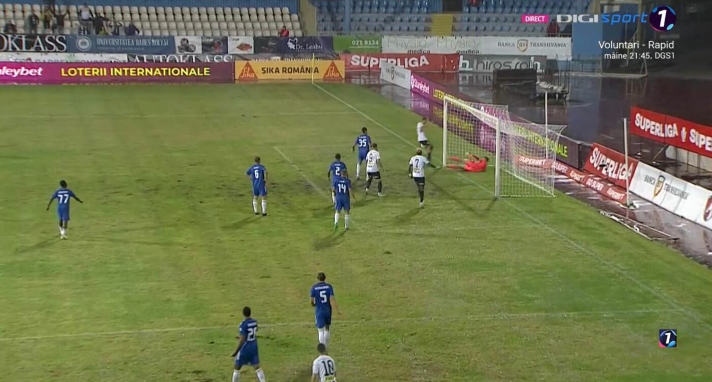 U Cluj, privată de un gol? Fază controversată în meciul cu FC U Craiova, cu Ovidiu Hațegan în camera VAR