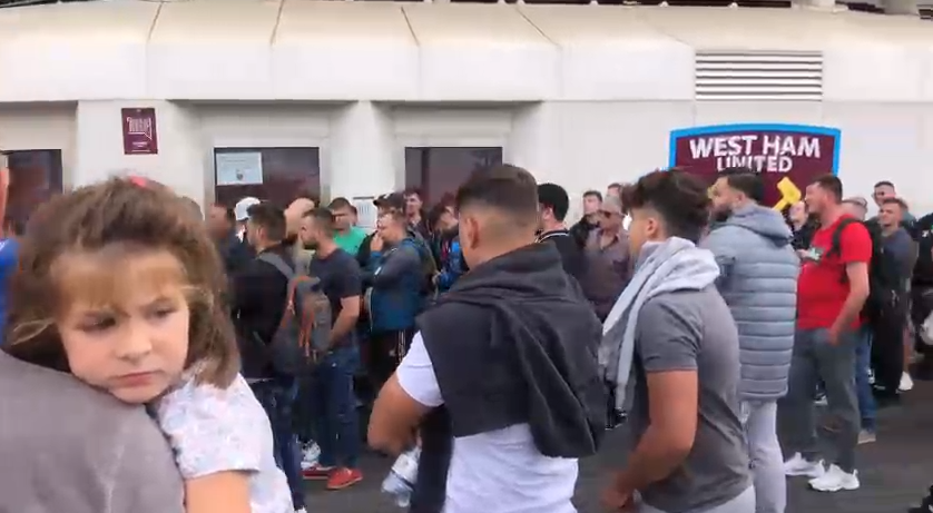 Scandal la casele de bilete din Londra! Fanii celor de la FCSB așteaptă să cumpere tichetele pentru meciul cu West Ham| VIDEO EXCLUSIV